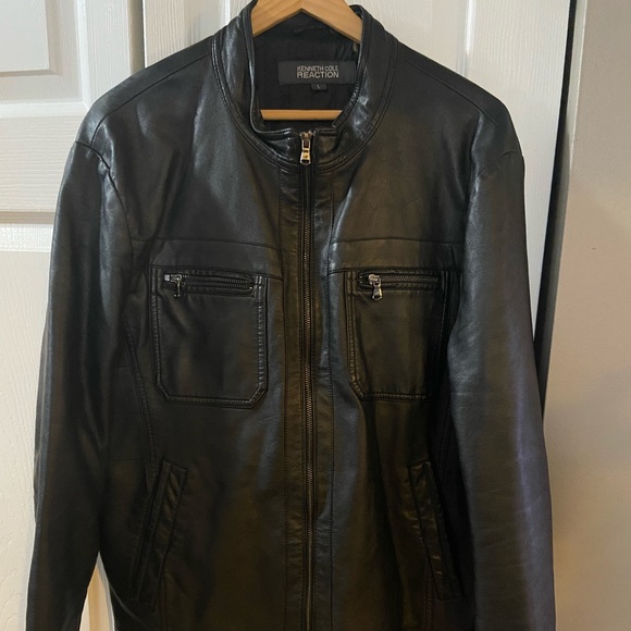 Leather Kenneth Cole jacket - Picture 1 of 2